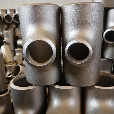 UNS S31803 Seamless Equal Tee DN25-DN300 For Pipeline Engineering