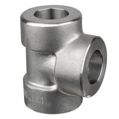 A105 Carbon Steel Socket / Threaded Branch Table Forged Tee