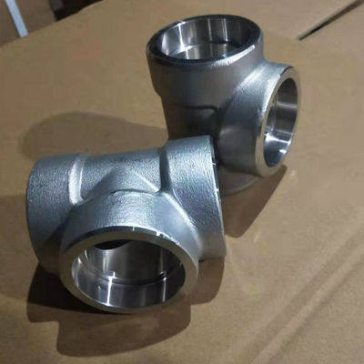 ASME B16.11 Standard Hot-Dip Galvanized Socket Tee DN50 6000LB