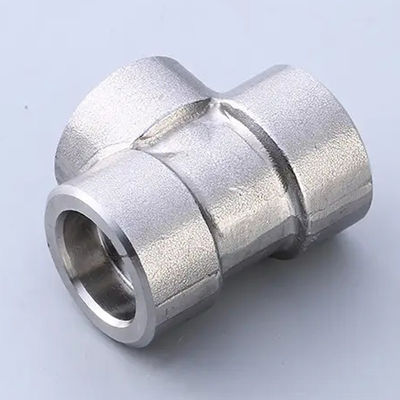 A105 Carbon Steel Socket / Threaded Branch Table Forged Tee
