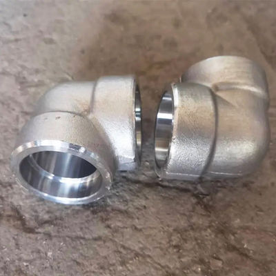 National Standard High Pressure Socket Forging Tee CL3000 / 6000 Stainless Steel 304 Material