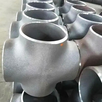 Customized Four Way Seamless Gas Pipe Fittings With Alloy Steel For Industrial Applications