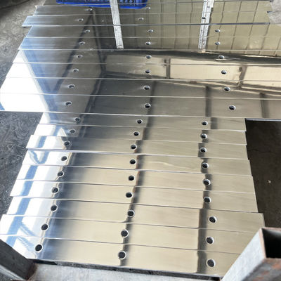 Zexu Produces Mirror Aluminum Target Plate For Blowing Tube Test Shaft