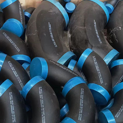 STD Pressure Rating Welded Seamless Pipe Fittings For Various Industries 90EL 2&quot; SCH STD A234 WPB ASME B16.9