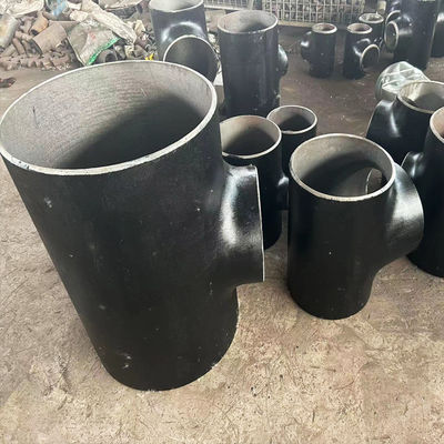 Thick Walled Tee Equal Diameter Reducing Tee 12Cr1MoVG Alloy Steel Tee