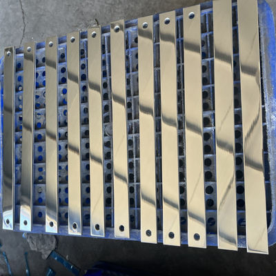Pressure Steam Blowing Rectangle Cast Plate in Aluminum Copper Iron Thickness 5mm-10mm