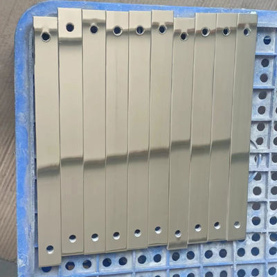 ±0.1mm Precision Casting Pressure Polished Aluminum Steam Blowing Target Plate