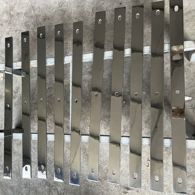 5-10mm Aluminum Steam Purging Target Plate Mirror Finish Ra0.04
