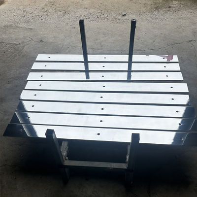 Mirror Aluminum Target Plate For Pipeline Blowing Experiment