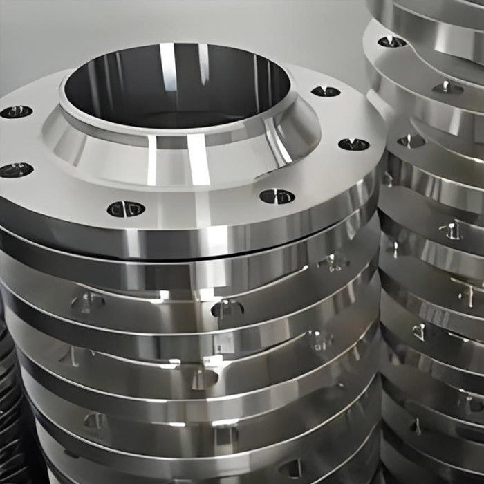 Anti Corrosion Silver Steel Flange Custom Marking For Power Station And Industry WN 3“ 300# RF A350 LF2 ASME B16.5