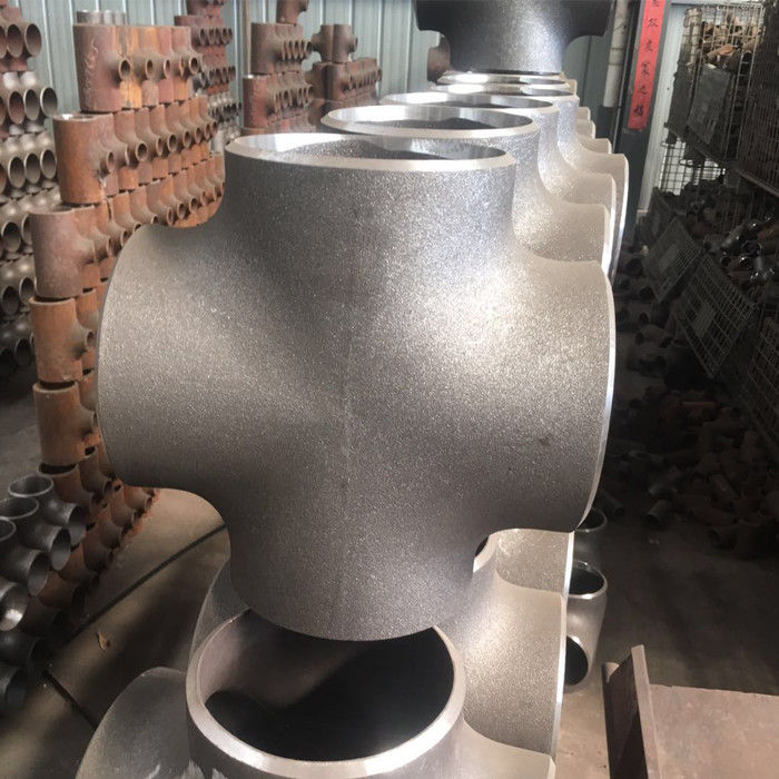 10CrMo910 Equal Diameter / Reduced Diameter / Seamless / Butt Welded Four-way Alloy Steel High-pressure Thick Wall Four-way