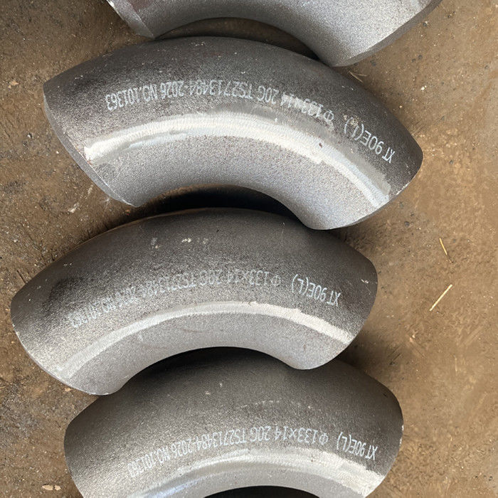 STD Pressure Rating Welded Seamless Pipe Fittings For Various Industries 90EL 2&quot; SCH STD A234 WPB ASME B16.9