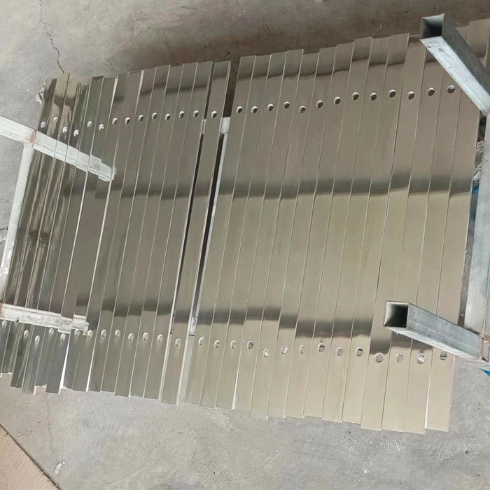 Casting Silver Steam Blowing Target Plate With 5mm To 10mm Mirror Ra0.004