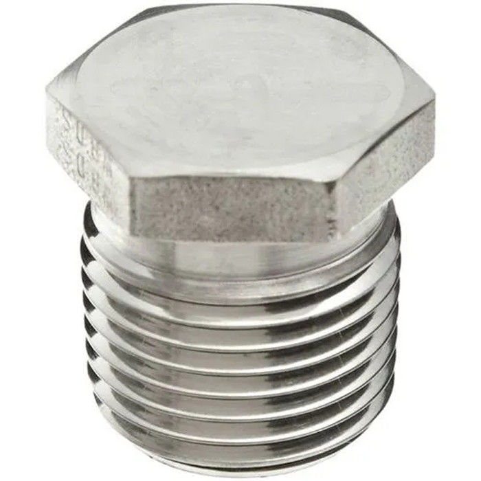 Socket Pipe Fittings Hex Head Plug  3/4”NPTM  ASTM A105  GALV ASME B16.11