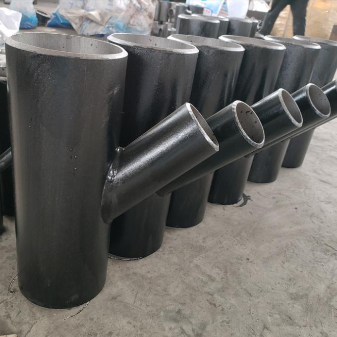 ASTM Hot Press Forming Carbon Steel Equal Tee Butt Weld Steel Fittings ...